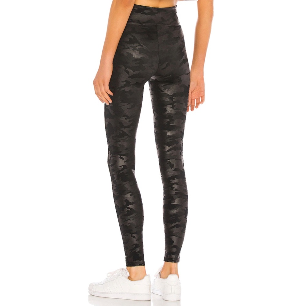 Spanx Faux Leather Camo Leggings - Picture 3 of 6